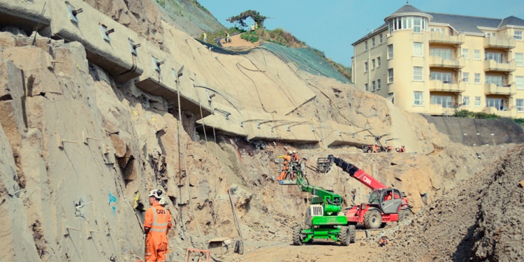Workers on westmount